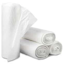 Inteplast Group 16 gal. 0.35 mil 24 in. x 33 in. Low-Density Commercial Can Liners - Clear (50 Bags/Roll, 20 Rolls/Carton)