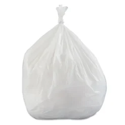 Inteplast Group 30 Gallon .7 mil 30 in. x 36 in. Low Density Can Liner - White (200/Carton)