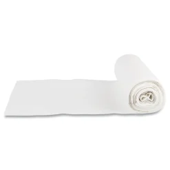 Inteplast Group 10 Gallon 0.35 mil 24 in. x 24 in. Coreless Perforated Roll Low-Density Commercial Can Liners - Clear (50 Bags/Roll, 20 Rolls/Carton)