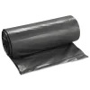 Inteplast Group 40 in. x 46 in. 1.15 mil 45 Gallon Low-Density Commercial Can Liners - Black (120/Carton)