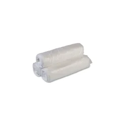 Inteplast Group Draw-Tuff 38 in. x 28.5 in. 1 mil, 23 Gallon, Draw-Tape Can Liners - Natural (6/Carton)