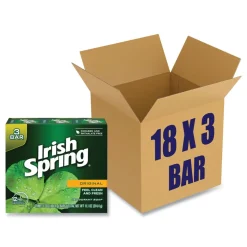 Irish Spring 3.75 oz. Bar Soap - Clean Fresh Scent (54/Carton)