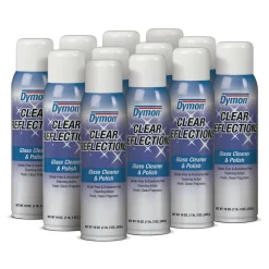 ITW Dymon 38520 20 oz. Aerosol Spray Clear Reflections Mirror and Glass Cleaner (12/Carton)