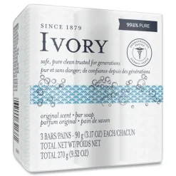 Ivory 12364 Individually Wrapped Original Scent 3.1 oz. Bar Soaps (72-Piece/Carton)