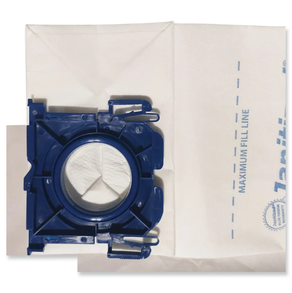 Janitized Vacuum Filter Bags Designed to Fit Windsor Sensor S/S2/XP/Versamatic Plus (100/Carton)