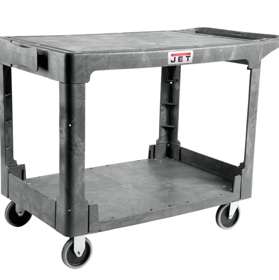 JET Resin Flat Top Utility Cart
