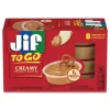 Jif 1.1 oz Creamy Peanut Butter Cups (8/Box)