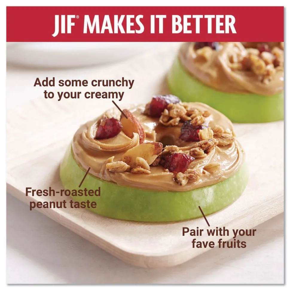 Jif 1.1 oz Creamy Peanut Butter Cups (8/Box)