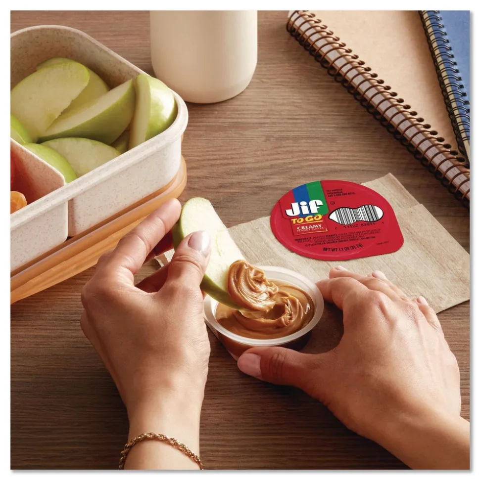 Jif 1.1 oz Creamy Peanut Butter Cups (8/Box)