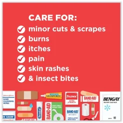 Johnson & Johnson Red Cross 160-Piece All-Purpose First Aid Kit