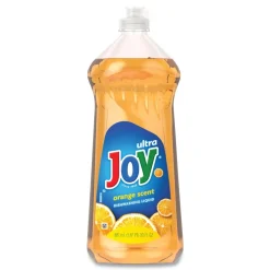 Joy 30 oz. Bottle Ultra Orange Dishwashing Liquid - Orange Scent (10/Carton)