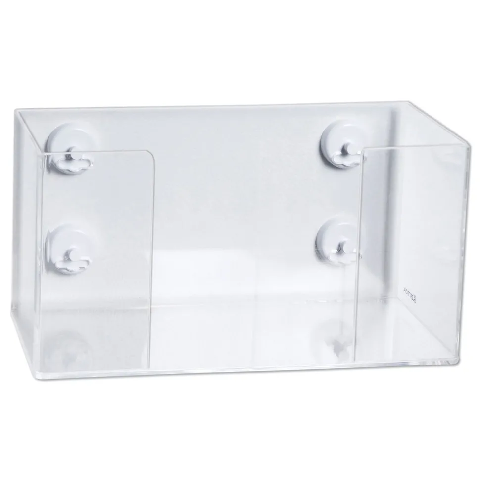 Kantek 1.5 in. Diameter Mounting Magnets for Kantek Acrylic Glove and Paper Towel Dispensers - White/Silver