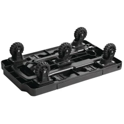 Kantek 19.3 in. x 14.6 in. x 38 in. 250 lbs. Capacity Handcart - Black