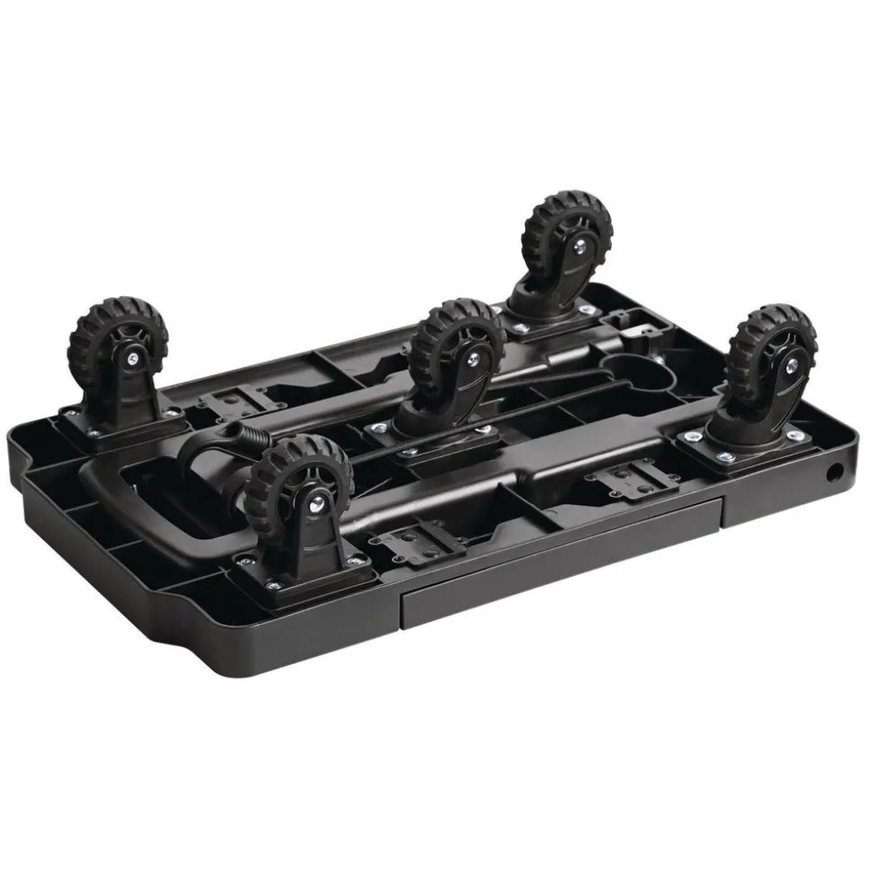 Kantek 19.3 in. x 14.6 in. x 38 in. 250 lbs. Capacity Handcart - Black