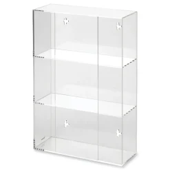 Kantek 10 in. x 4 in. x 16 in. Triple Glove Dispenser - Clear