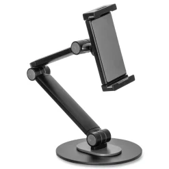 Kantek Desktop Stand Tablet and Phone Stand - Black