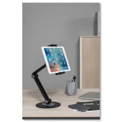 Kantek Desktop Stand Tablet and Phone Stand - Black