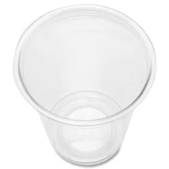 Karat 12 oz. 92 mm Rim Diameter PET Plastic Cups - Clear (1000/Carton)