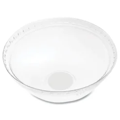 Karat 32 oz. Cold Cup Dome PET Plastic Lids - Clear (500/Carton)