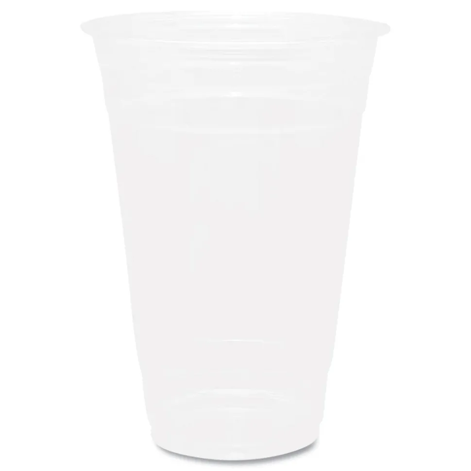 Karat 20 oz PET Plastic Cups - Clear (1000/Carton)