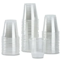 Karat 3 oz PET Plastic Cups - Clear (2500/Carton)
