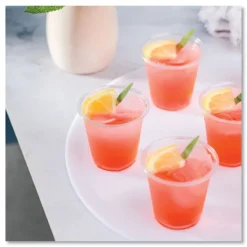 Karat 3 oz PET Plastic Cups - Clear (2500/Carton)