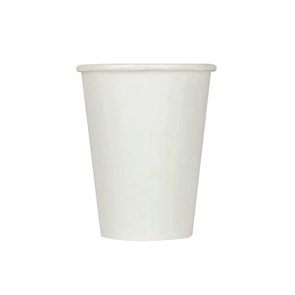 Karat C-KCP9W 9 oz. Double Poly Paper Cold Cups - White (1000/Carton)