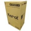 Karat Polypropylene Plastic Hinged Container 6 x 9 x 2.97 Clear Plastic 125/Pack 2 Packs/Carton