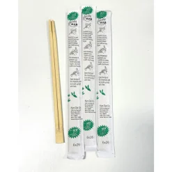 Kari-Out 9 in. Wood Chopsticks - White (1340/Carton)