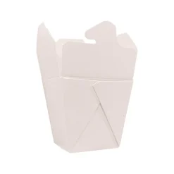 Kari-Out 4 in. x 3.69 in. x 4.55 in. 32 oz. Paper Food Pail - White (400/Carton)