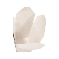 Kari-Out 3.63 in. x 3 in. x 3.5 in. 26 oz. Paper Food Pail - White (400/Carton)