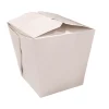 Kari-Out 3.63 in. x 3 in. x 3.5 in. 16 oz. Paper Food Pail - White (400/Carton)