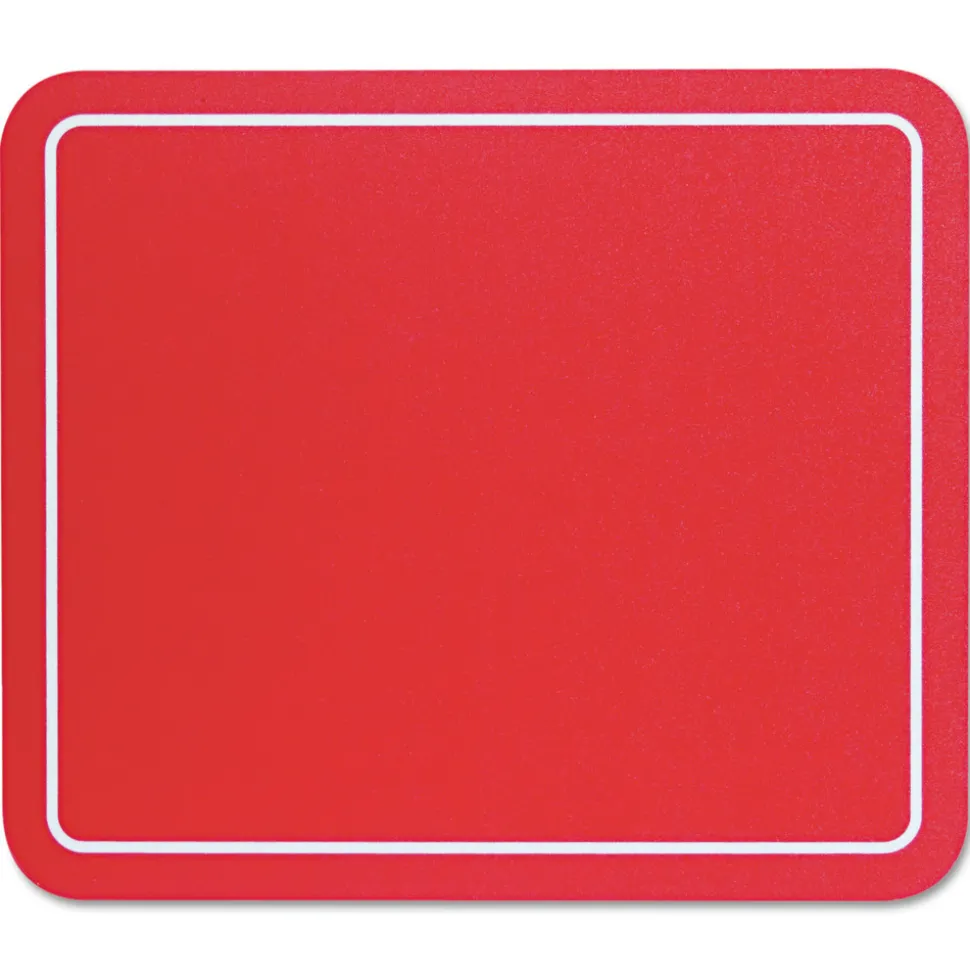 Kelly Computer Supply 9 in. x 7.75 in. Optical Mouse Pad - Red