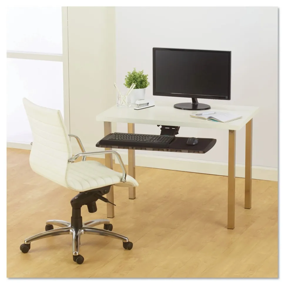 Kensington 21.25 in. x 10 in. Adjustable Keyboard Platform with SmartFit System - Black