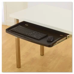Kensington 26 in. x 13.25 in. Comfort Keyboard Drawer with SmartFit System - Black