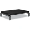 Kensington 11.5 in. x 9 in. x 3 in. Monitor Stand with SmartFit For 21 in. Monitors - Black/Gray