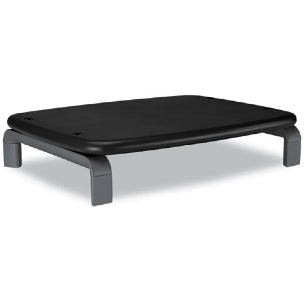 Kensington 11.5 in. x 9 in. x 3 in. Monitor Stand with SmartFit For 21 in. Monitors - Black/Gray