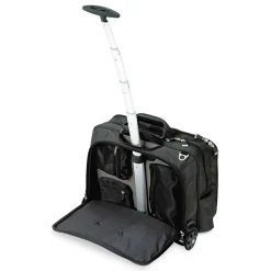 Kensington 17.5 x 9.5 x 13 Contour Ballistic Nylon Rolling Laptop Case, Fits Devices Up to 17 in. - Black