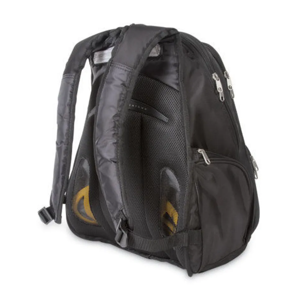 Kensington 15.75 x 9 x 19.5 Contour Ballistic Nylon Laptop Backpack, Fits Devices Up to 17 in. - Black