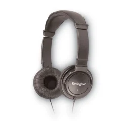 Kensington Hi-Fi Headphones with Plush Sealed Earpads - Black