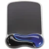 Kensington K62401AM 9.37 x 13 Duo Gel Wave Mouse Pad with Wrist Rest - Blue