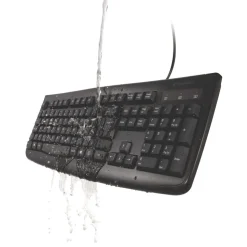 Kensington K64407US Pro Fit USB Washable Keyboard, 104 Keys - Black