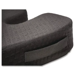 Kensington Premium Cool-Gel Seat Cushion, 17.5 x 14.5 x 3.1, Black
