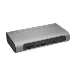 Kensington SD5600T Thunderbolt 3 and USB-C Dual 4K Hybrid Docking Station - Black/Silver