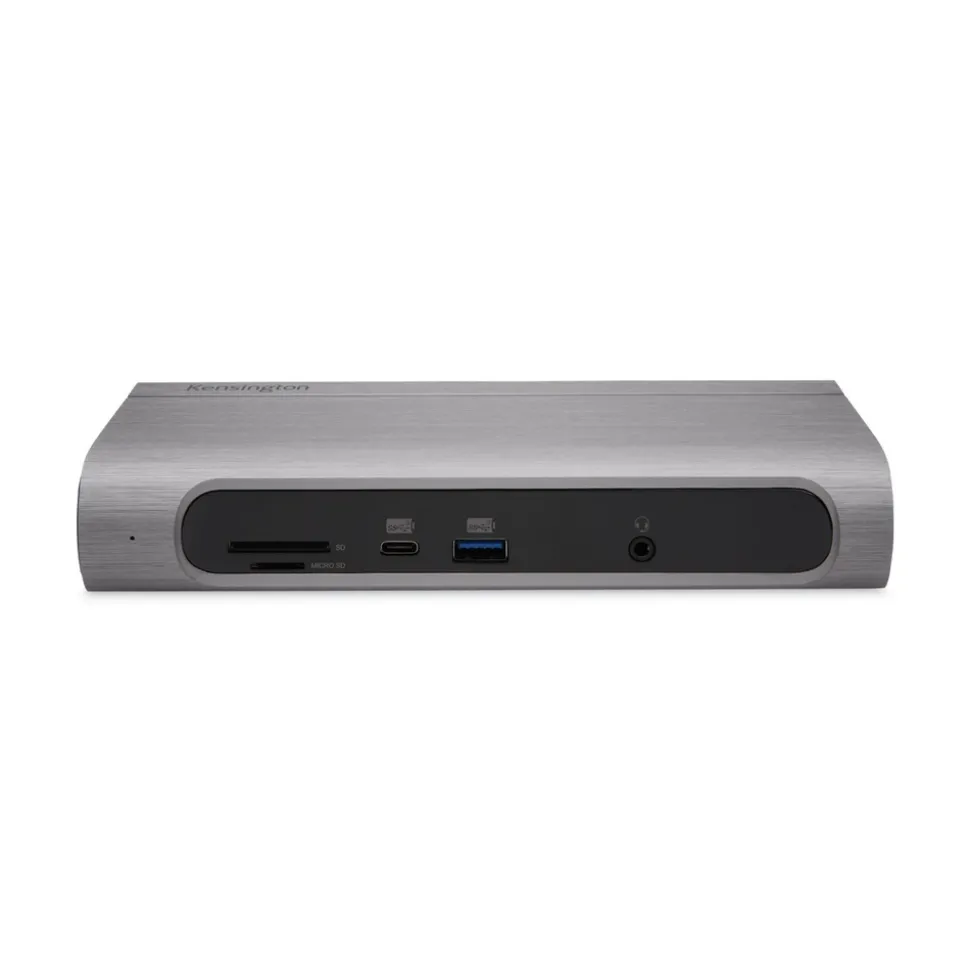 Kensington SD5600T Thunderbolt 3 and USB-C Dual 4K Hybrid Docking Station - Black/Silver