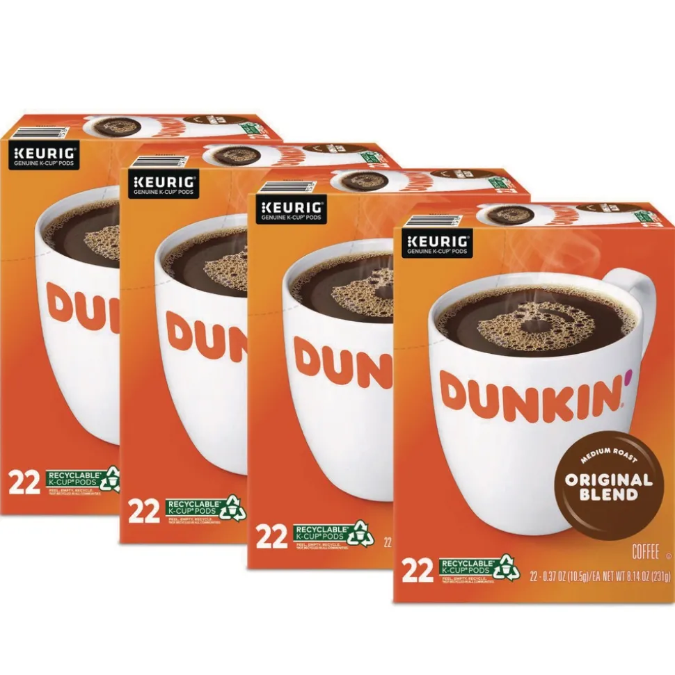 Keurig 5000380509 K-Cup Pods - Dunkin Regular (88/Carton)
