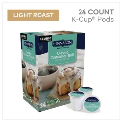 Keurig Cinnabon Classic Coffee K-Cups - Cinnamon Roll (96/Carton)