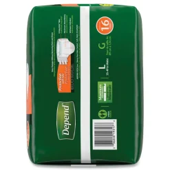 Kimberly-Clark 35 in. to 49 in. Waist Incontinence Protection with Tabs (3 Packs/Carton)