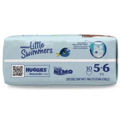 Kimberly-Clark 32 lbs. and Up Little Swimmers - Size 5-6/Blue (8/Carton)