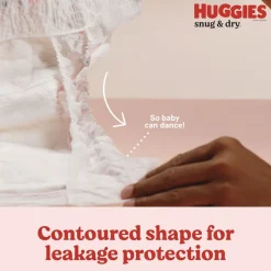 Kimberly-Clark Snug and Dry 22 lbs. to 37 lbs. Diapers - Size 4 (148/Carton)